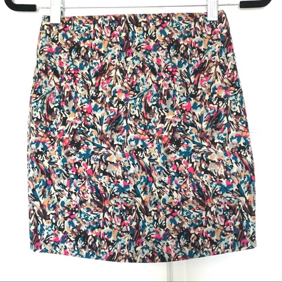 BCBGeneration Floral Print Bodycon Mini Skirt - Picture 4 of 4